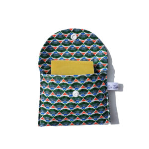 Pochette à savon éventails