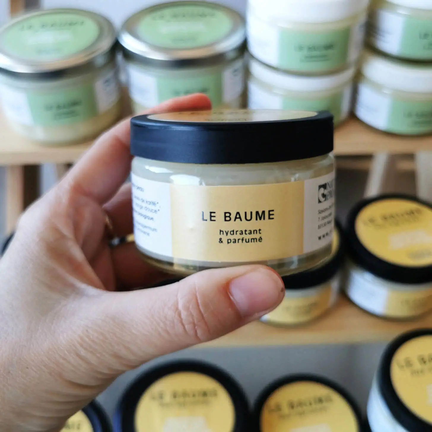 Baume hydratant parfumé